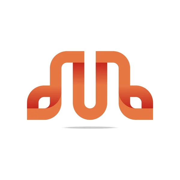 Logotipo letra infinito alfabeto letras diseño símbolo icono abstracto — Archivo Imágenes Vectoriales
