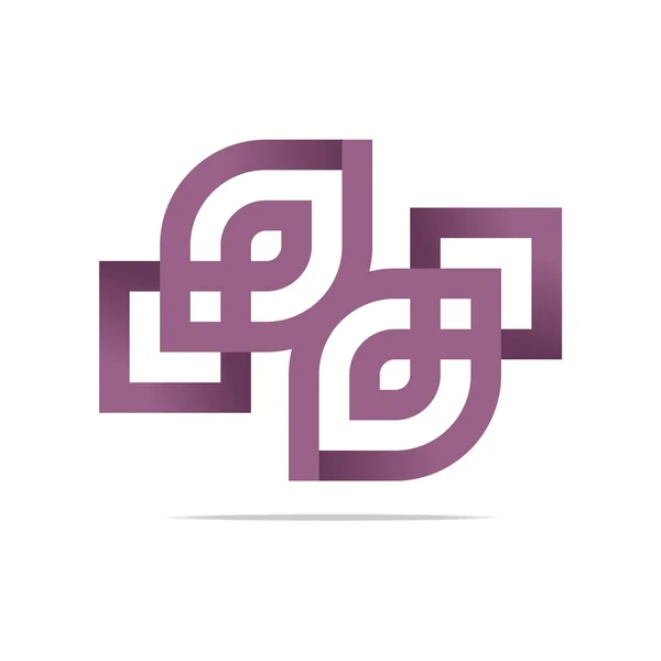 Logo Design Element společnosti název obchodní dopis Symbol ikona — Stockový vektor
