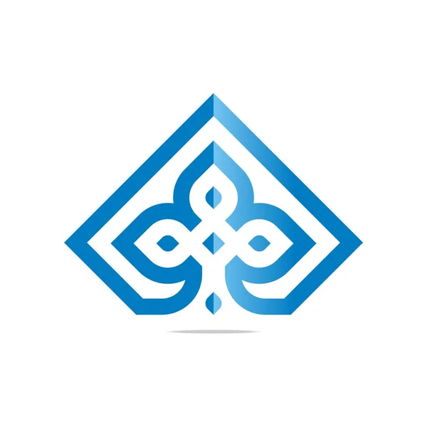 Logo Design Element Nom de l'usine Bussines Lettre Symbole Icône — Image vectorielle