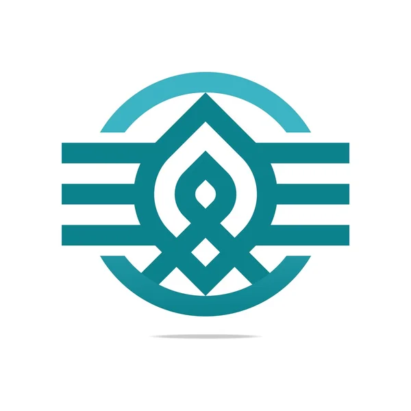 Logo Design elementföretag namn Bussines brev symbolikon — Stock vektor