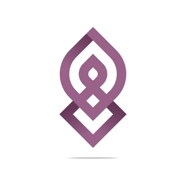 Logo Design Element Company Name Bussines Letter Symbol Icon — Stock Vector