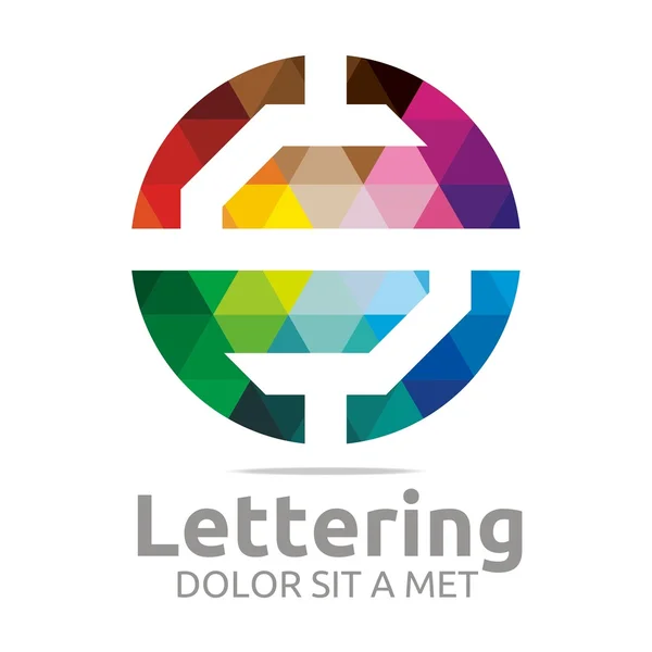 ロゴのアルファベット抽象虹文字初期 S シンボル アイコン デザイン ベクトル — ストックベクタ