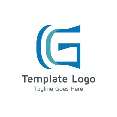 G Oku Harfi Logo Şablonu Simge Vektör ResmiName