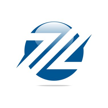 Logo şirket adı tasarım mükemmel motifi