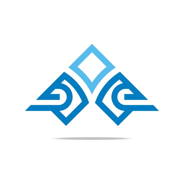 Logo Lettre G pyramide bonne — Image vectorielle