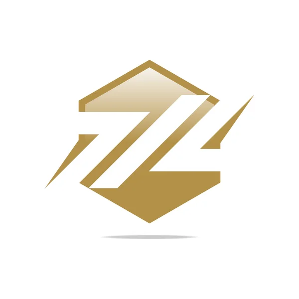 Логотип Название компании дизайн совершенный элегантный — стоковый вектор
