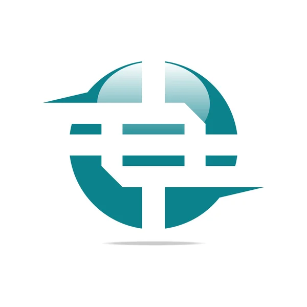 Logo společnosti název design dokonalý — Stockový vektor