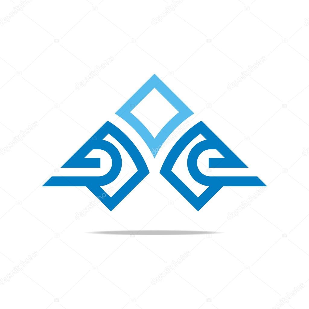 Logo symbol letter G pyramid perfect performance design