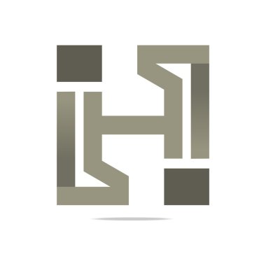 Logo design symbolhexa A perfect icon vector