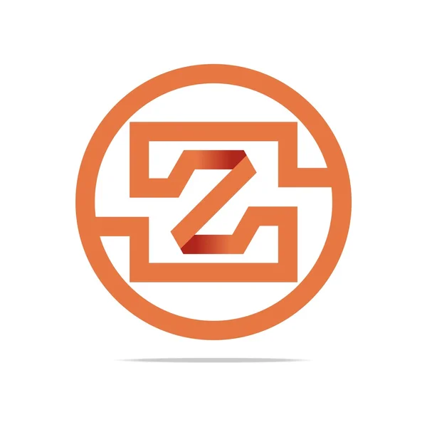 Logotipo diseño simbolhexa Z vector icono perfecto — Vector de stock