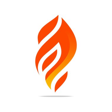 Alev ateş tasarım lüks logo tasarım logo