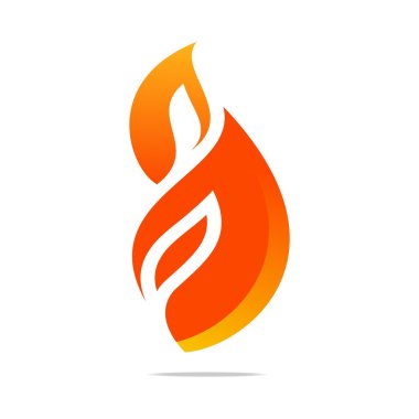 Alev ateş tasarım lüks logo tasarım logo