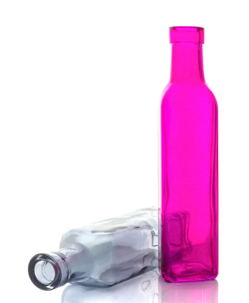 Glass bottle Isolate — Stock Photo, Image