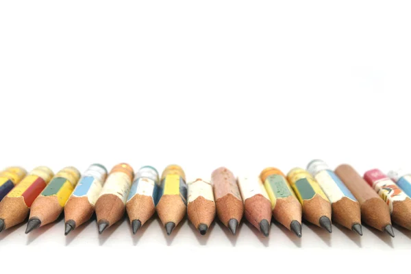 Short pencils — Stock Photo, Image
