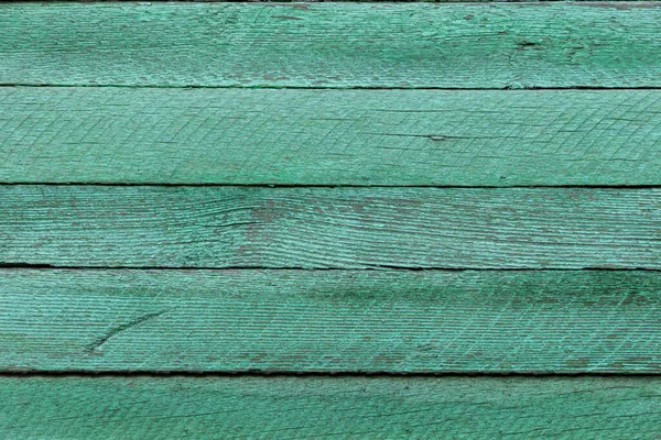 Turquoise Blue Green Rustic Old Wooden Plank Background Painted Textured — Stock Photo, Image