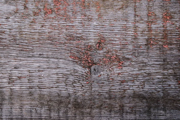 Dark Aged Wooden Textured Background Old Peeling Red Paint — Stock Photo, Image