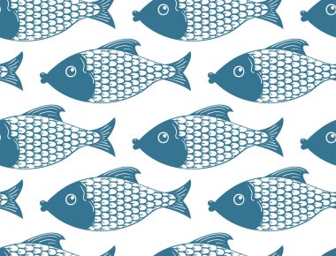 Güzel balıklar. Deniz yaşamında pürüzsüz desen. 