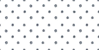 Puantiyeli. Kusursuz desenli, elle çizilmiş lekeli. Beyaz arkaplanda izole edilmiş. 