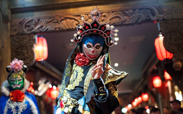 Sichuan Opera - Chengdu — Stok fotoğraf