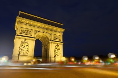 Paris - Arc de Triomphe  clipart