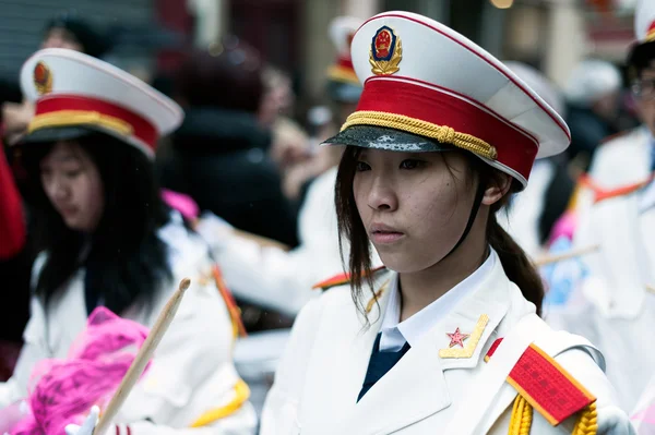 Çin yeni yılı parade