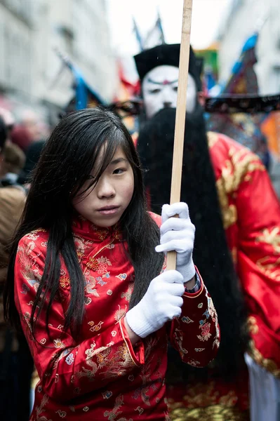 Chinese new year parade — Stock Photo, Image