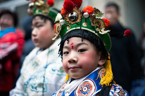 Китайський Новий рік парад — стокове фото