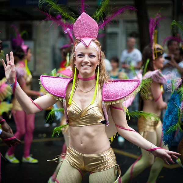Paris'te tropikal karnaval — Stok fotoğraf