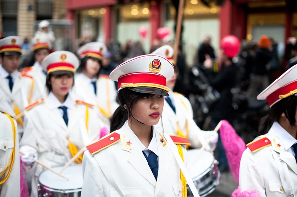 Çin yeni yılı parade