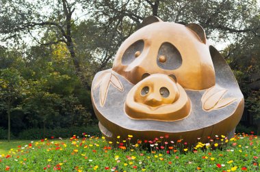 Panda heykel