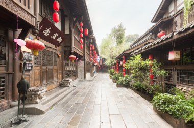 Chengdu jinli antik cadde