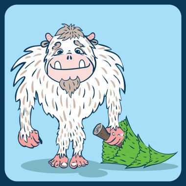 yeti vektör