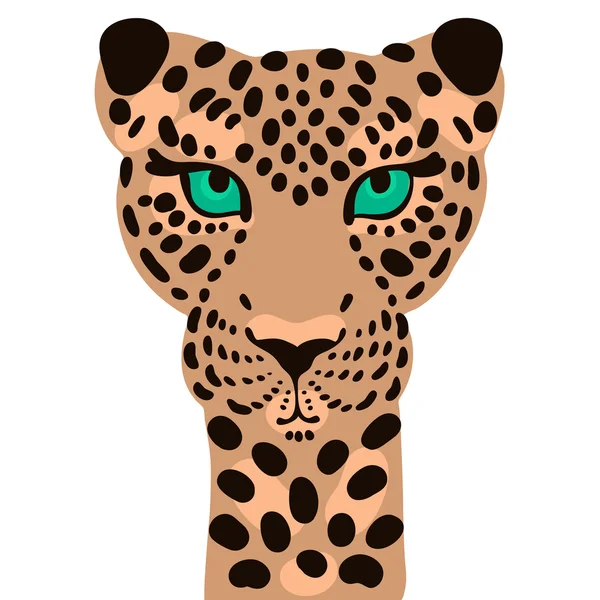 Leopard nyomtatási — Stock Vector