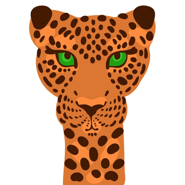 Stampa leopardo — Vettoriale Stock