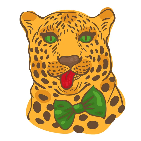 Leopard 01 — Stockvector