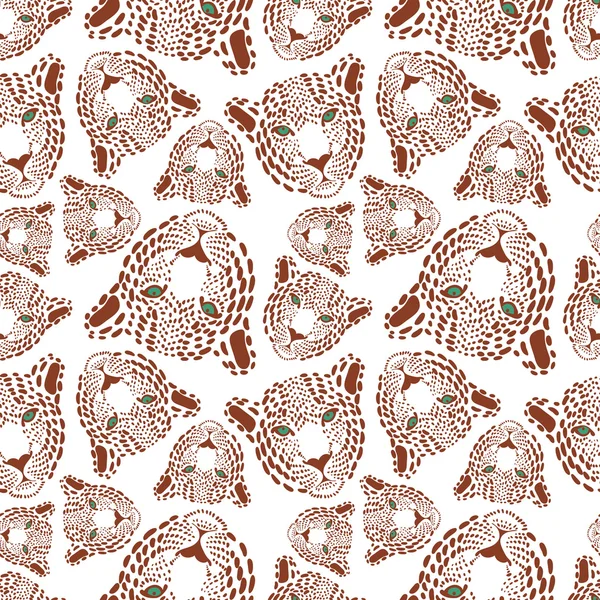 056 leopard pattern 01 Stock Vector