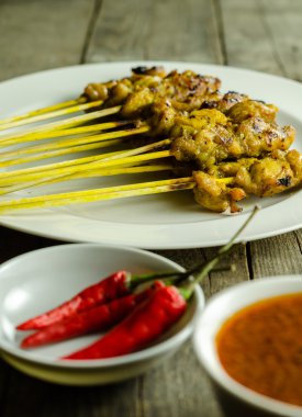 Satay and Peanut Sauce