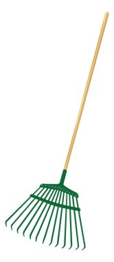 çim tırmığı aracı vektör illüstrasyonu şeffaf arkaplan