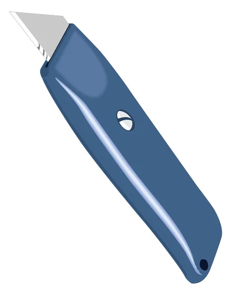 Coltello Rasoio Strumento Vettoriale Illustrazione Sfondo Trasparente — Vettoriale Stock