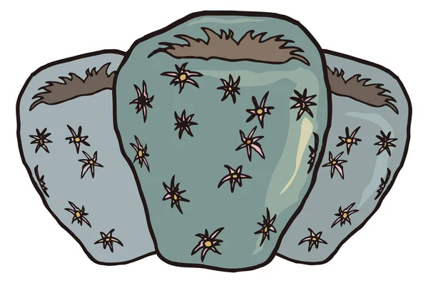 Эфилия Растение Древо Древних Динозавров Древних Векторных Иллюстраций Прозрачный Фон — стоковый вектор