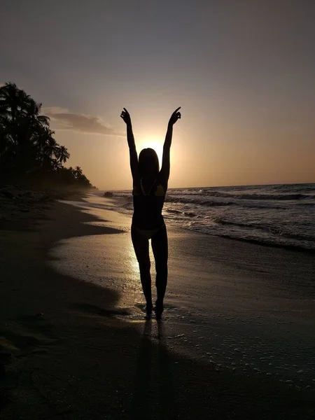Enjoy Sunset Colombia — Stock Photo, Image
