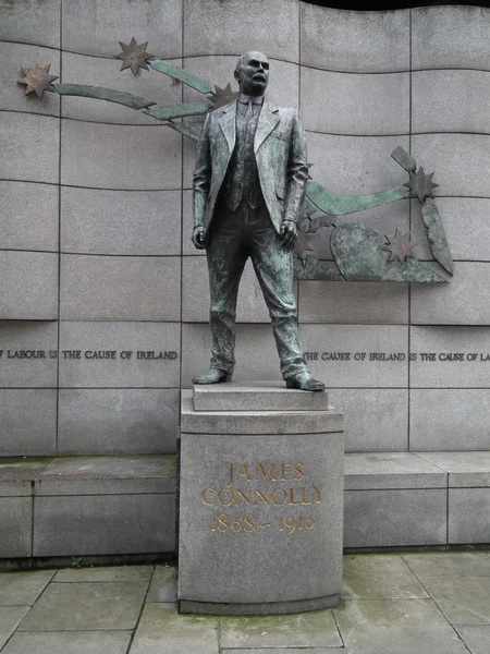James Connolly estatua — Foto de Stock