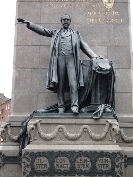 Charles Mayordomo Parnell estatua — Foto de Stock