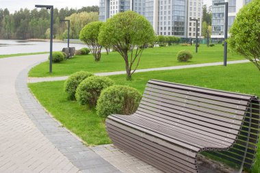 Modern şehir manzarası.