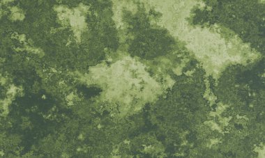 3 boyutlu görüntüleme. Soyut yeşil yıpranmış duvar arkaplanı.