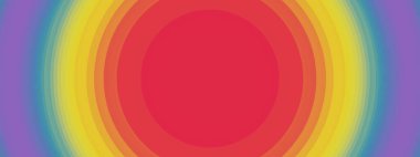 Soyut gradyan katmanlı gökkuşağı renk arkaplanı