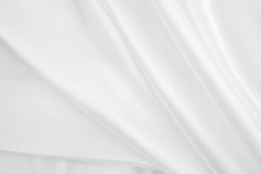 Beyaz kumaş arka plan. Kumaş dokusu