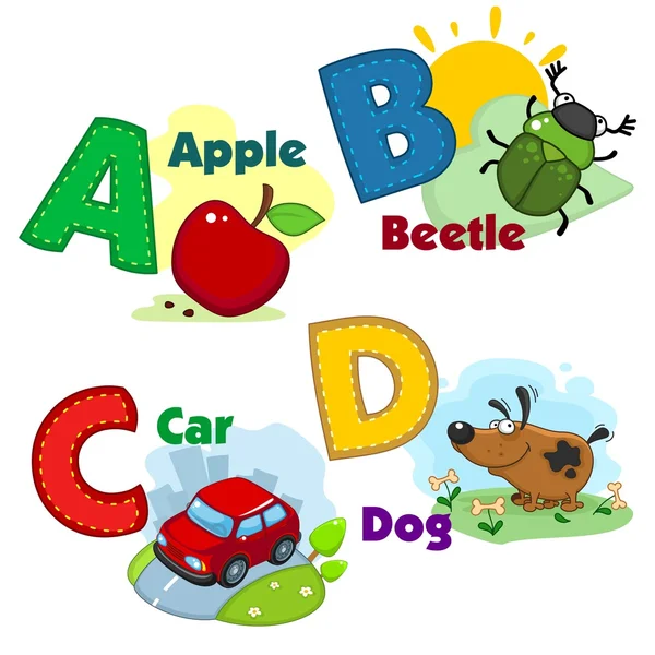 Alphabet Stock Vector