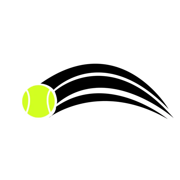 Tenis topu simge vektör