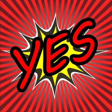 komik konuşma balonu vektör